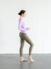 WOMEN'S SWIM LEGGINGS  - CAPPUCINO