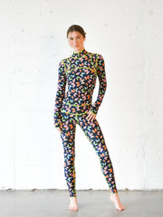 WOMEN'S LONG SWIMSUIT - BUTTERFLY