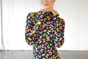 WOMEN'S LONG SWIMSUIT - BUTTERFLY
