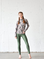 WOMEN'S PULLOVER RAGLAN - NIGHT PALM