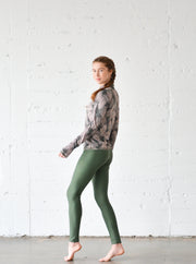 WOMEN'S PULLOVER RAGLAN - NIGHT PALM