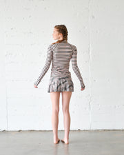 WOMEN'S PULLOVER RAGLAN - NIGHT PALM STRIPE