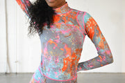 WOMEN'S SHORT SWIMSUIT - KOI POND