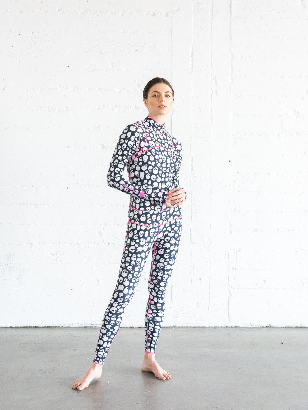 WOMEN'S LONG SWIMSUIT - SKULKING AROUND *SALE*