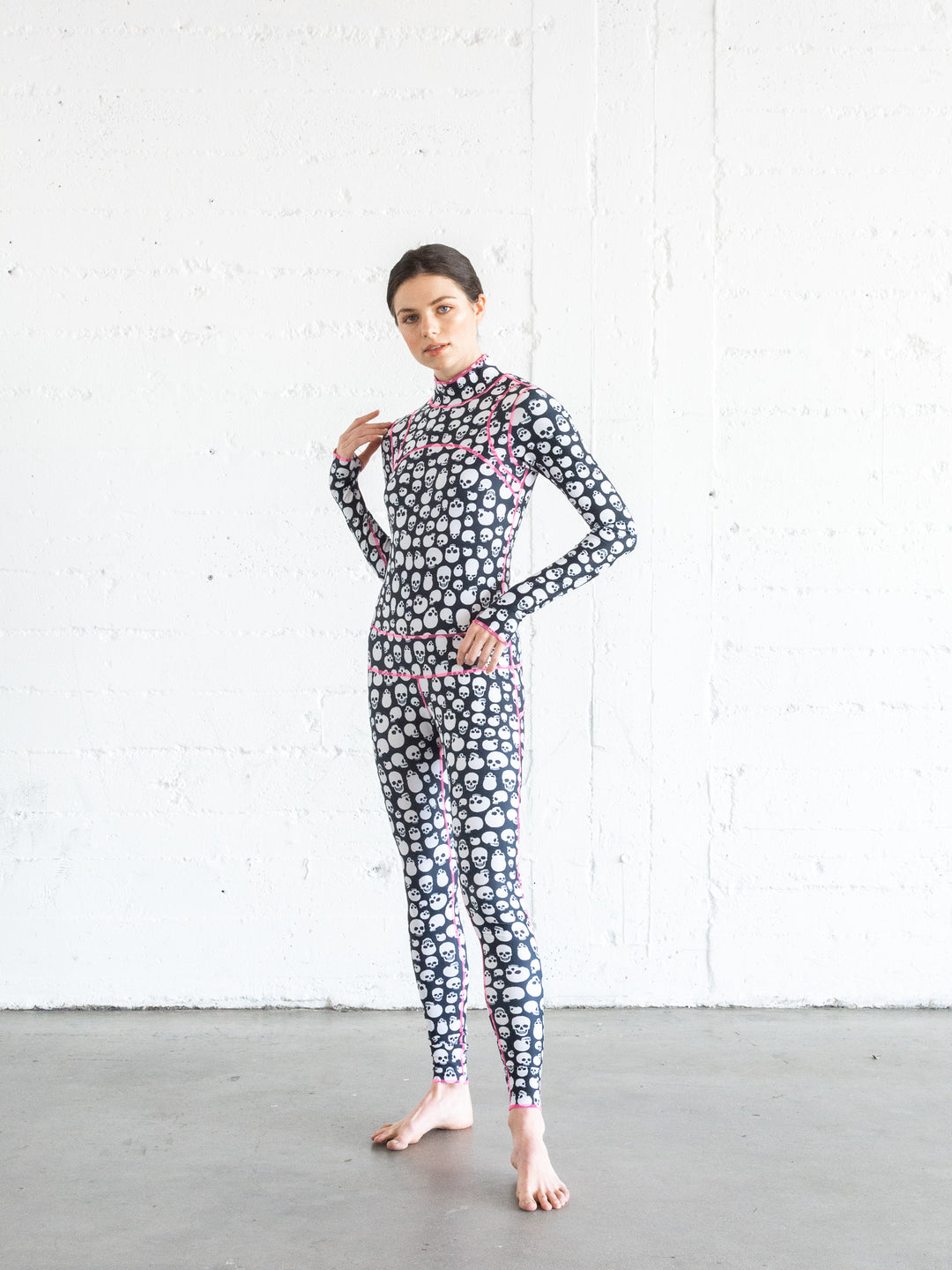 WOMEN'S LONG SWIMSUIT - SKULKING AROUND *SALE*