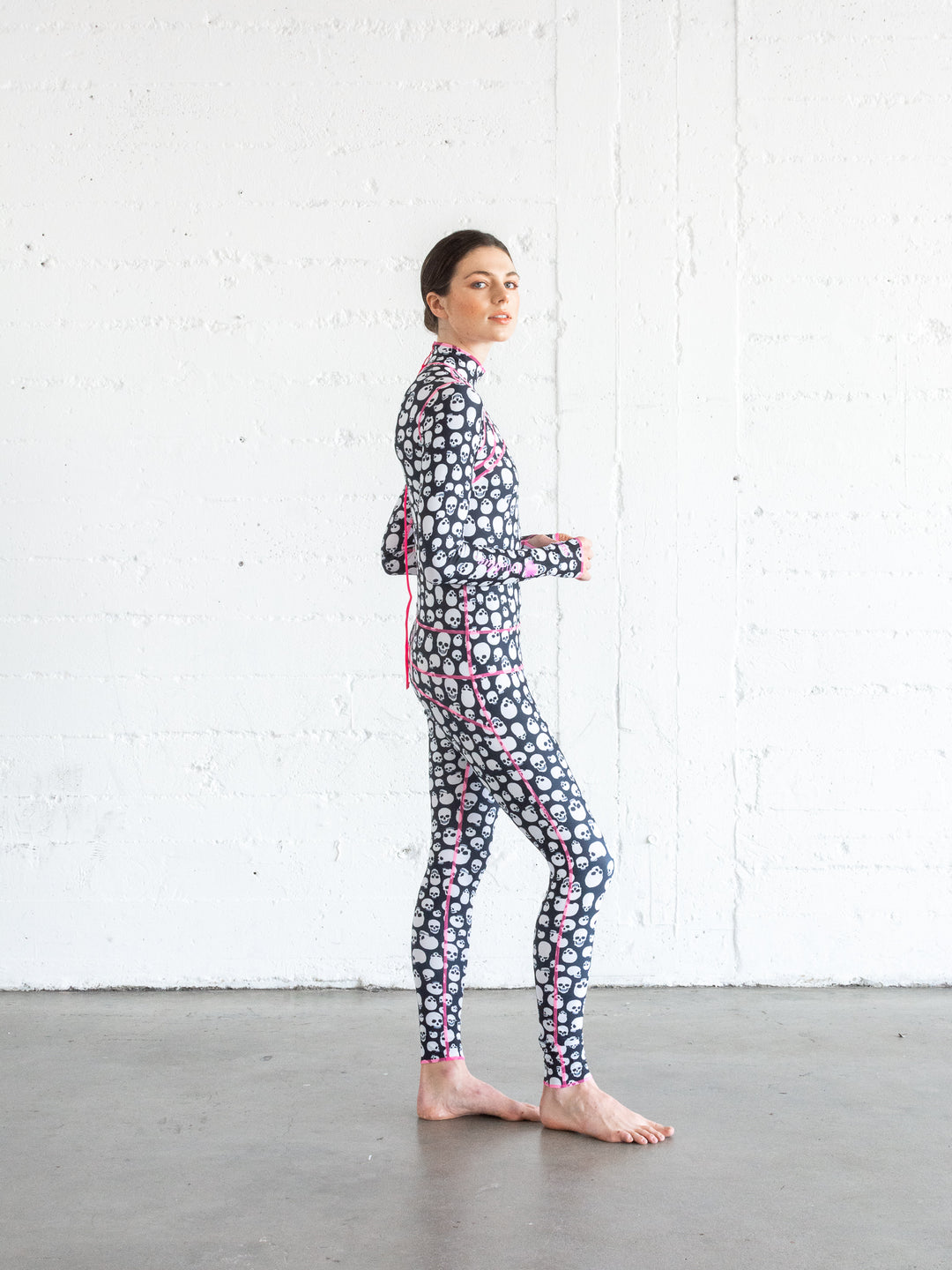 WOMEN'S LONG SWIMSUIT - SKULKING AROUND *SALE*