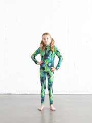 GIRL'S PULLOVER RASH - TURQ FLYER