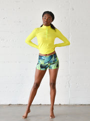 WOMEN'S SHORT SHORTS - TURQ FLYER