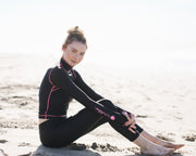 WOMEN'S PULLOVER RASH GUARD - BLACK CAT