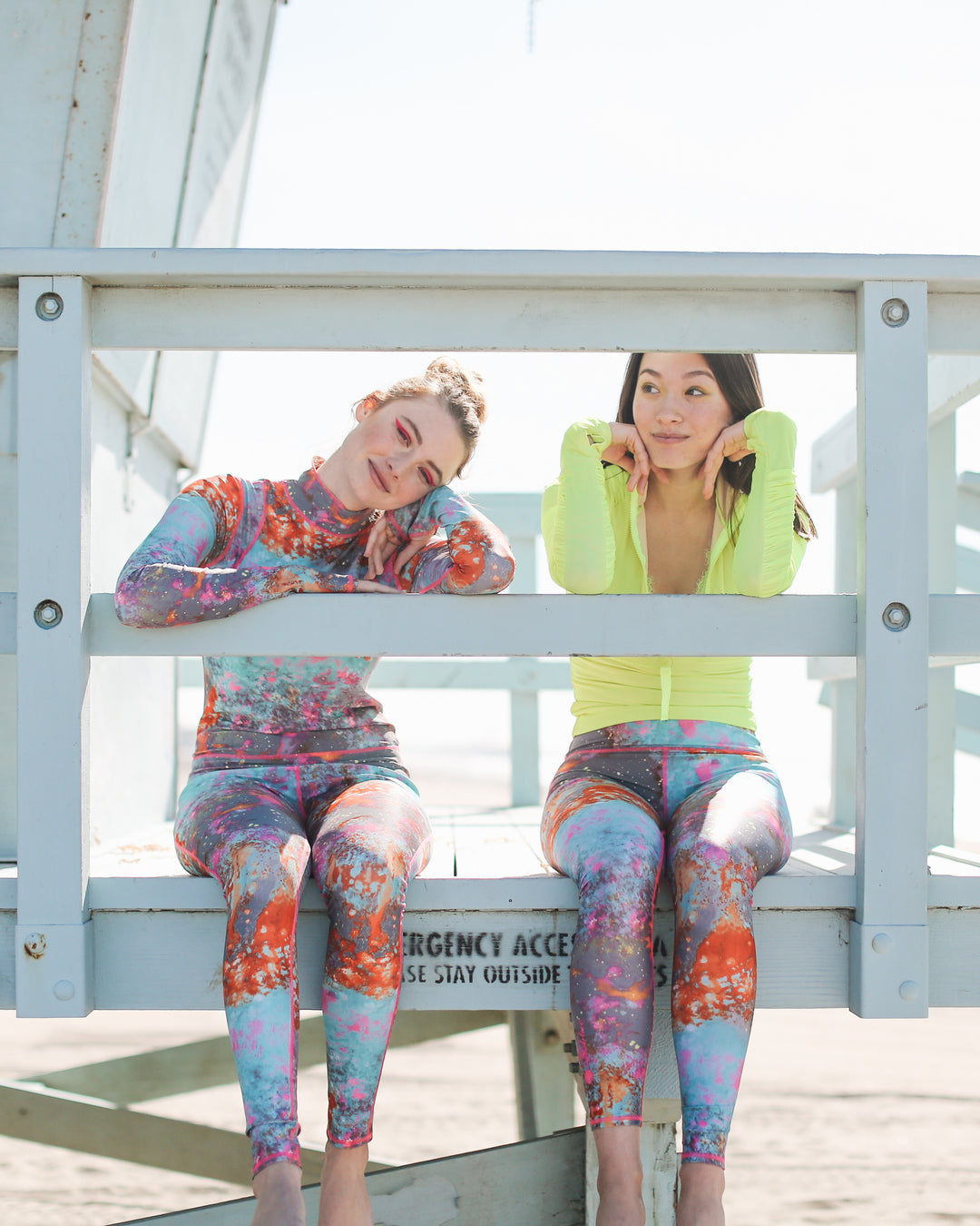 Women's  "Classic" UPF 50+ Sun-protective Full Body Long Swimsuit - Koi Pond