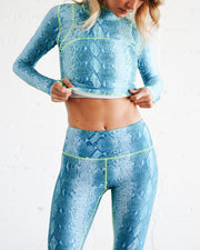 WOMEN'S PULLOVER RASH GUARD - AQUALUNG