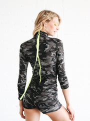 WOMEN'S SHORT SWIMSUIT - STORM