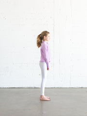 GIRL'S PULLOVER RASH - LAVENDER