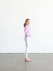 GIRL'S PULLOVER RASH - LAVENDER