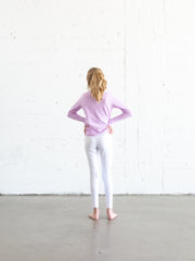 GIRL'S PULLOVER RASH - LAVENDER