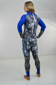 MEN'S LONG SWIMSUIT - BLUE ROCK